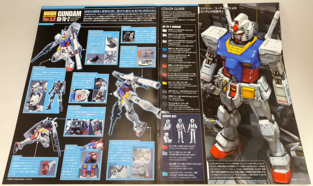 Mg 1 100 Rx 78 2 ガンダムver 3 0 ガンダムベースカラー レビュー アナハイム工房 Takaブログ