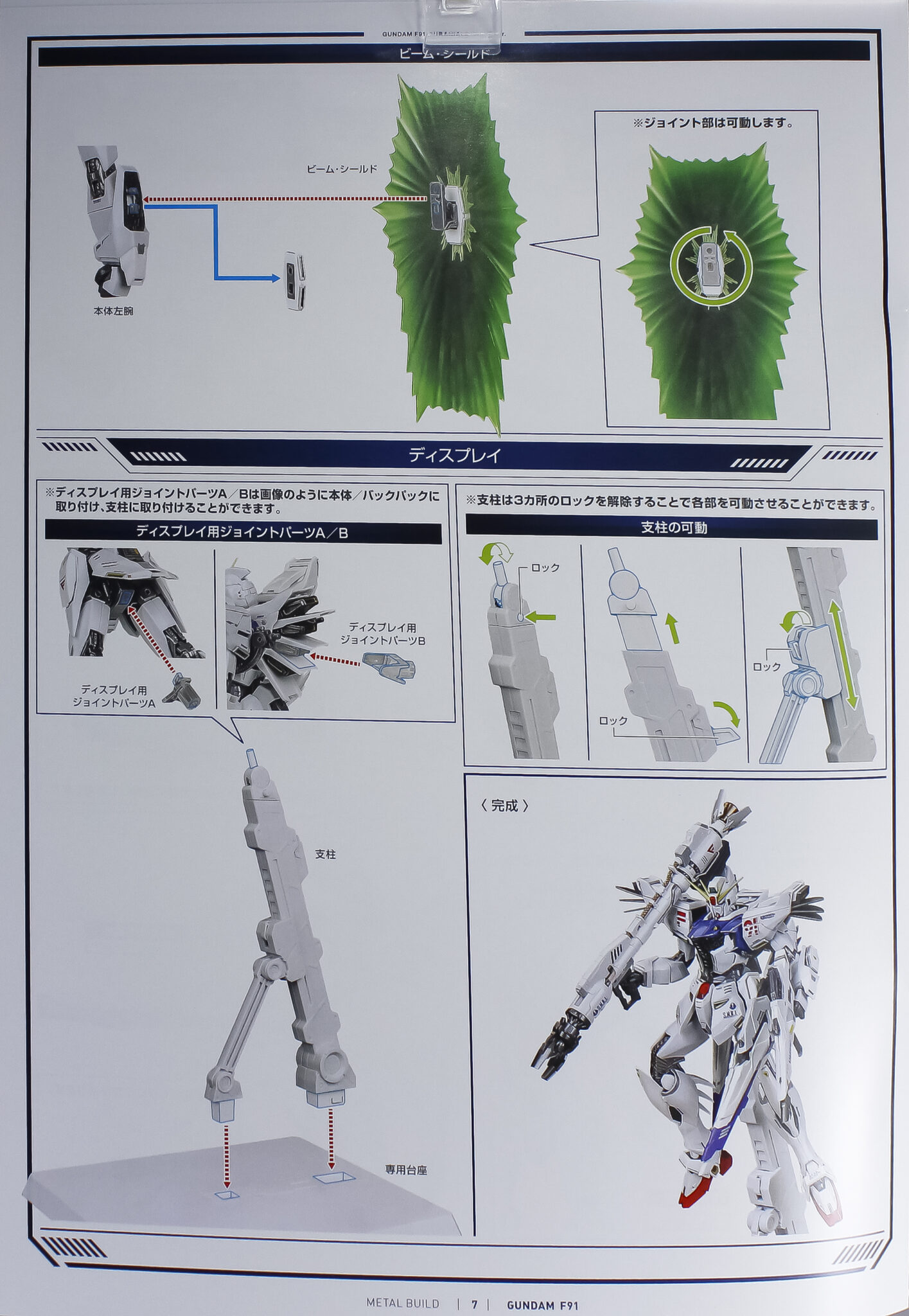 METAL BUILD 機動戦士ガンダムF91 ガンダムF91 CHRONICLE WHITE Ver